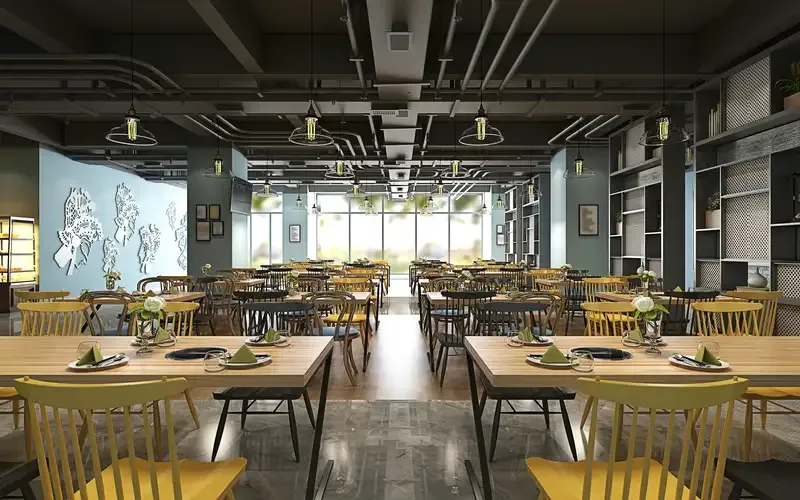 A spotless commercial space prepared for opening